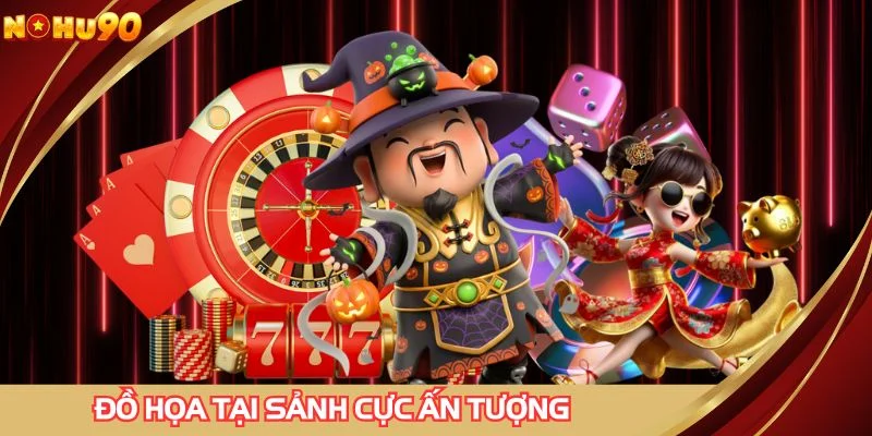 Đồ họa tại sảnh cực ấn tượng